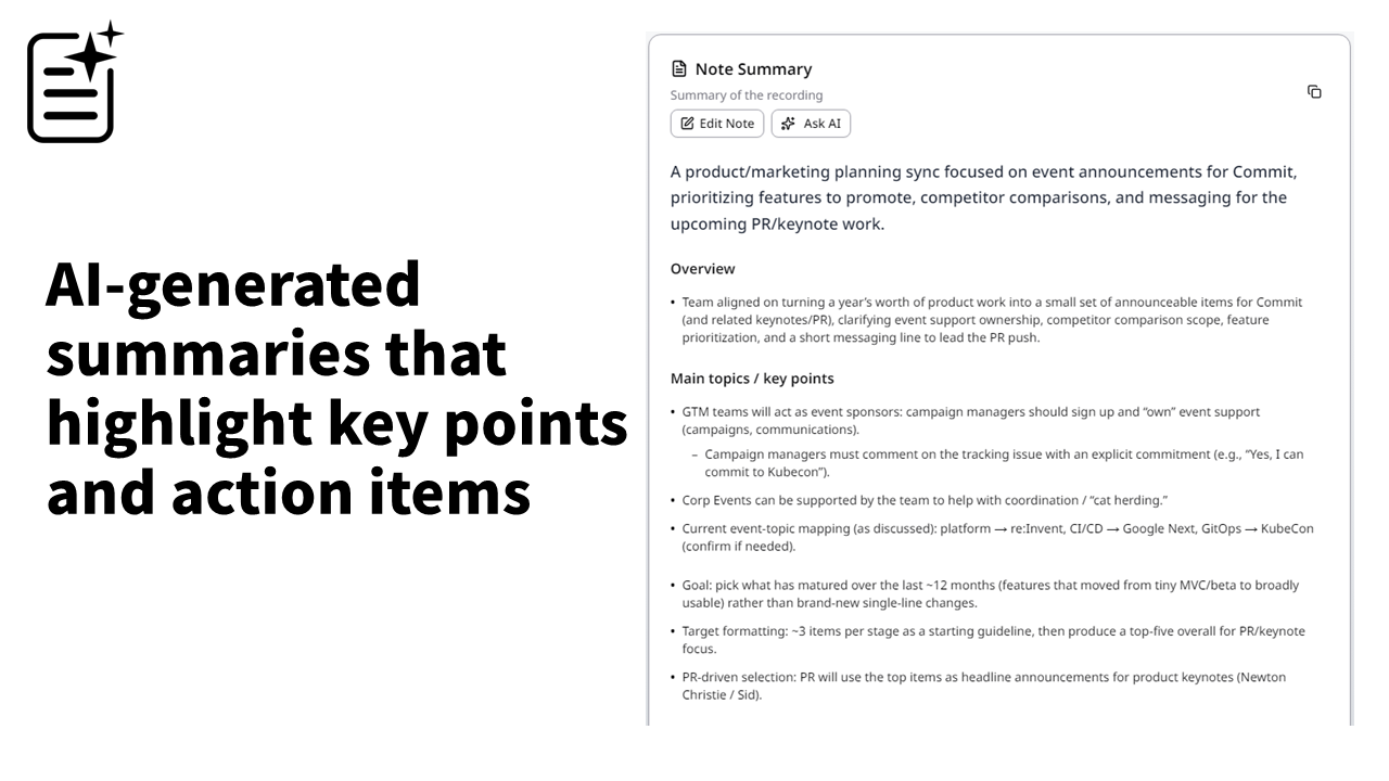 CogNoted - Screenshot 3 showing product features and functionality