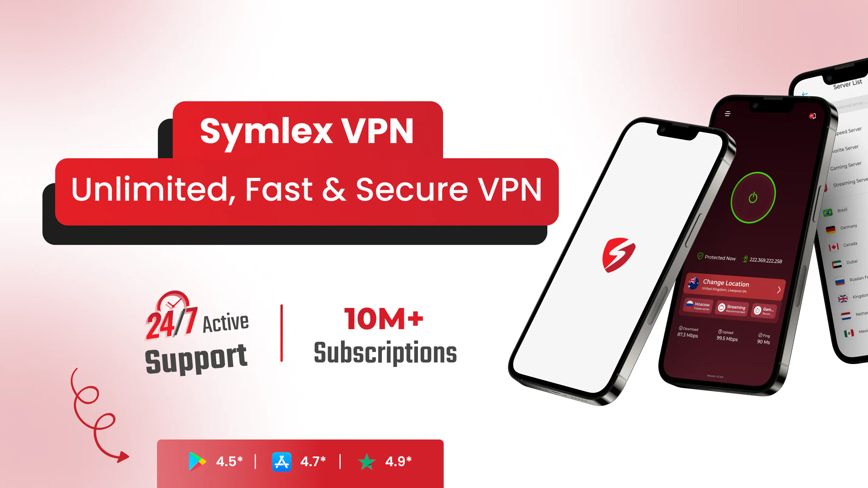 Symlex VPN: Fast & Safe VPN gallery image