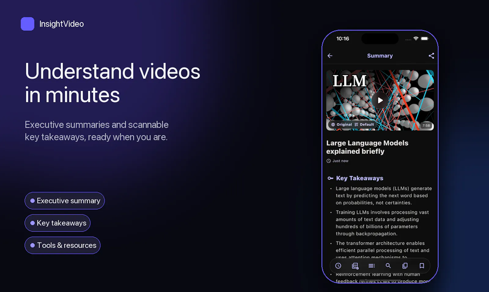 InsightVideo screenshot 3