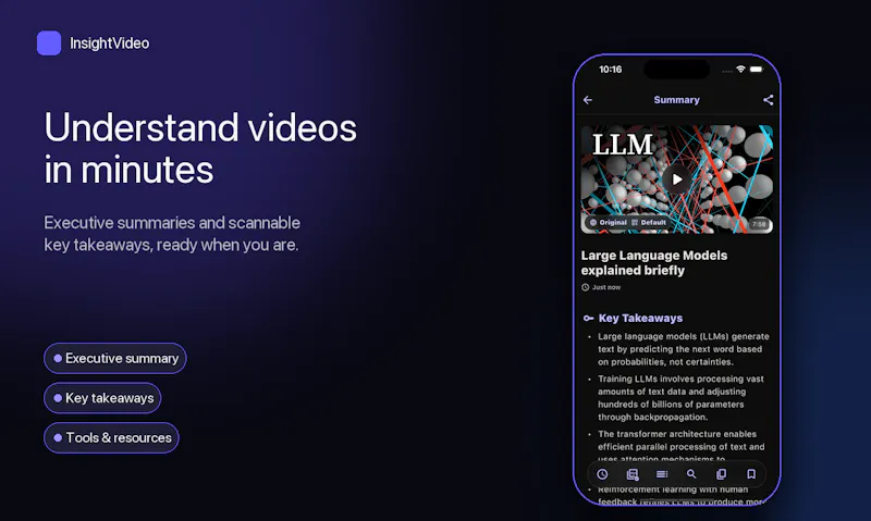 InsightVideo screenshot 3