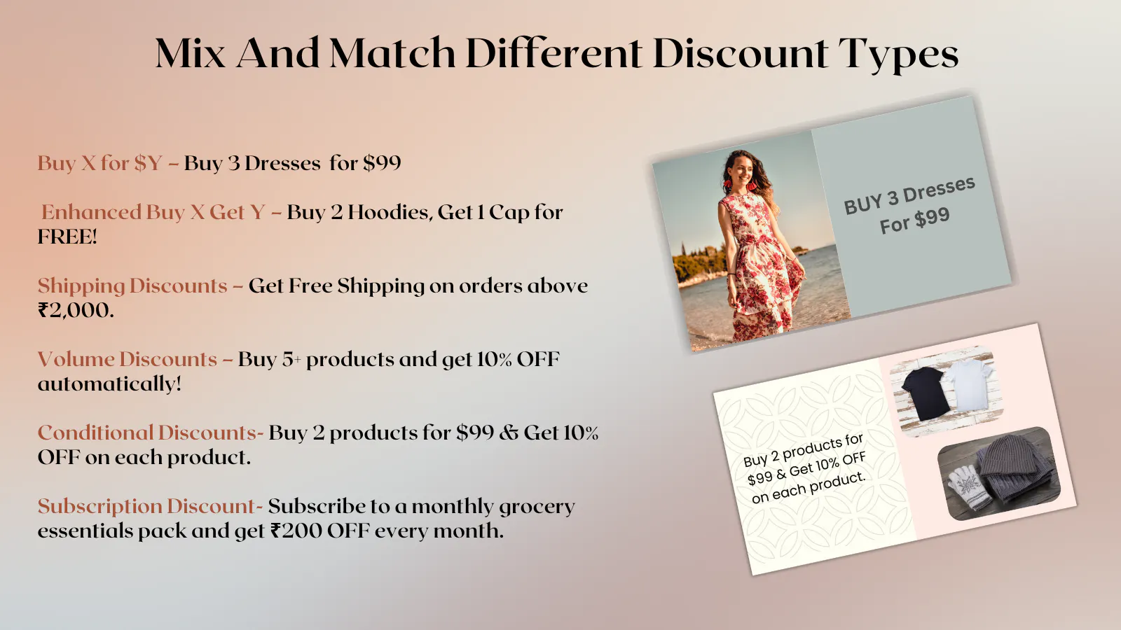 Endless Discount Options gallery image