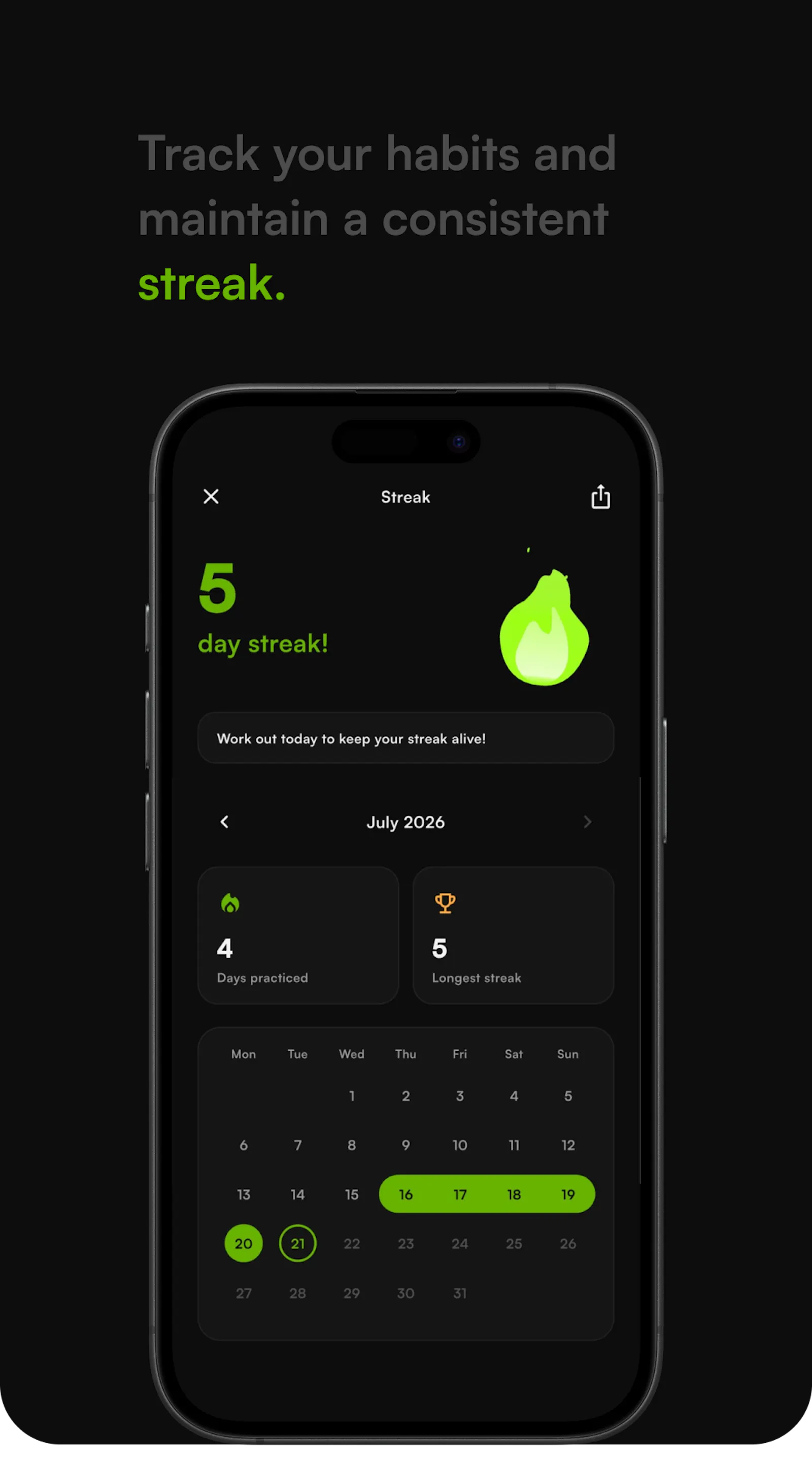 FitDash screenshot 2