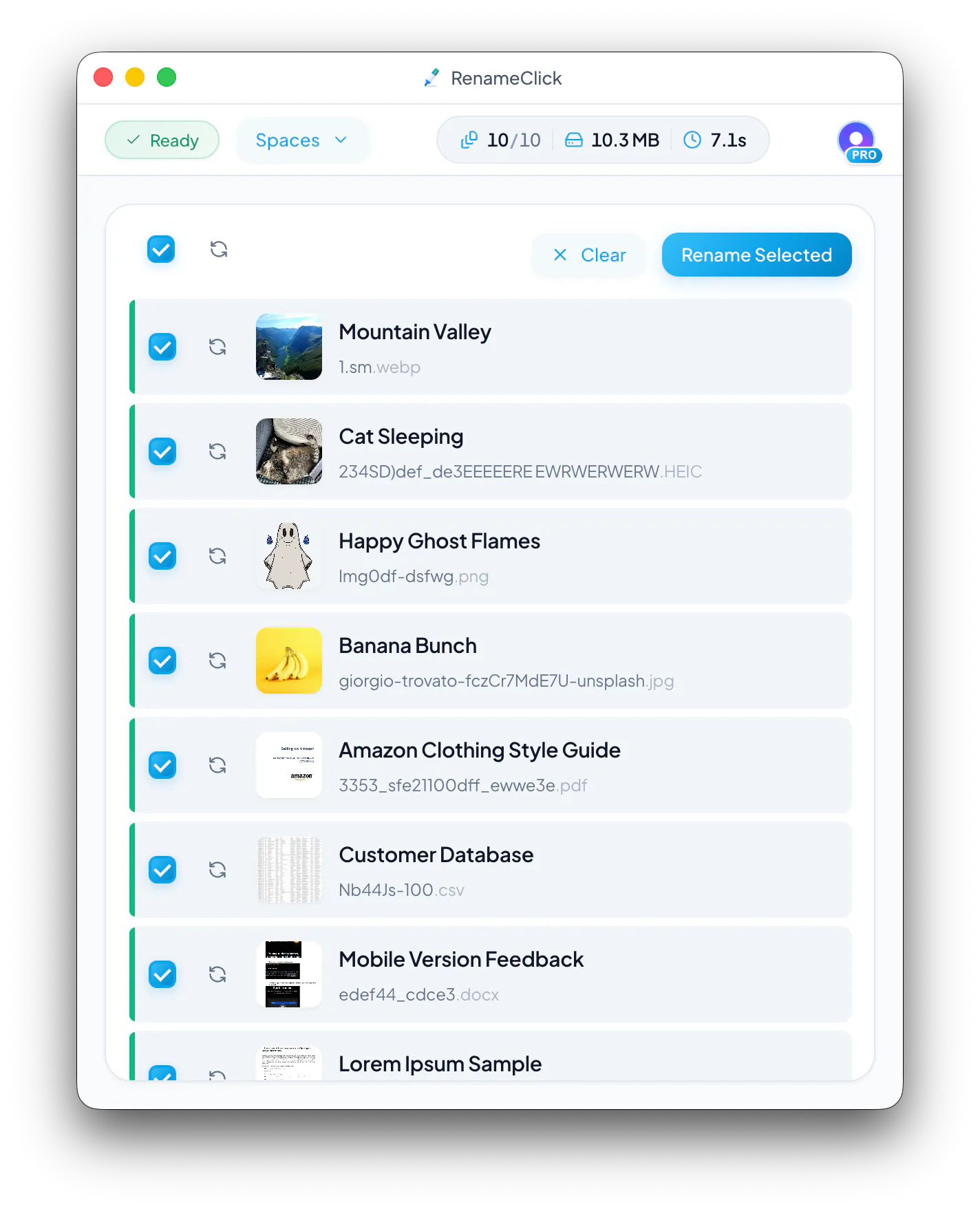 RenameClick - Offline AI File Renamer