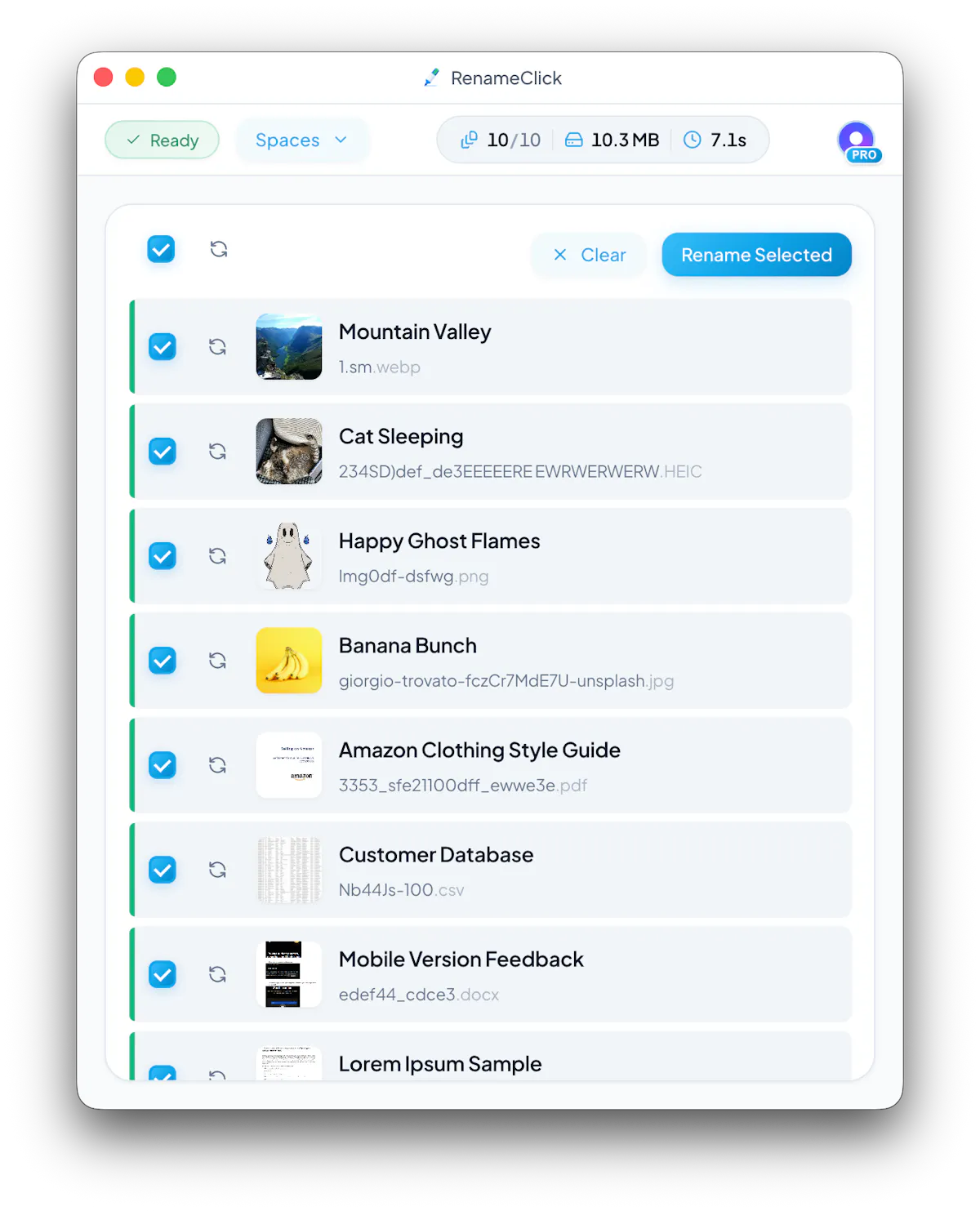 RenameClick - Offline AI File Renamer