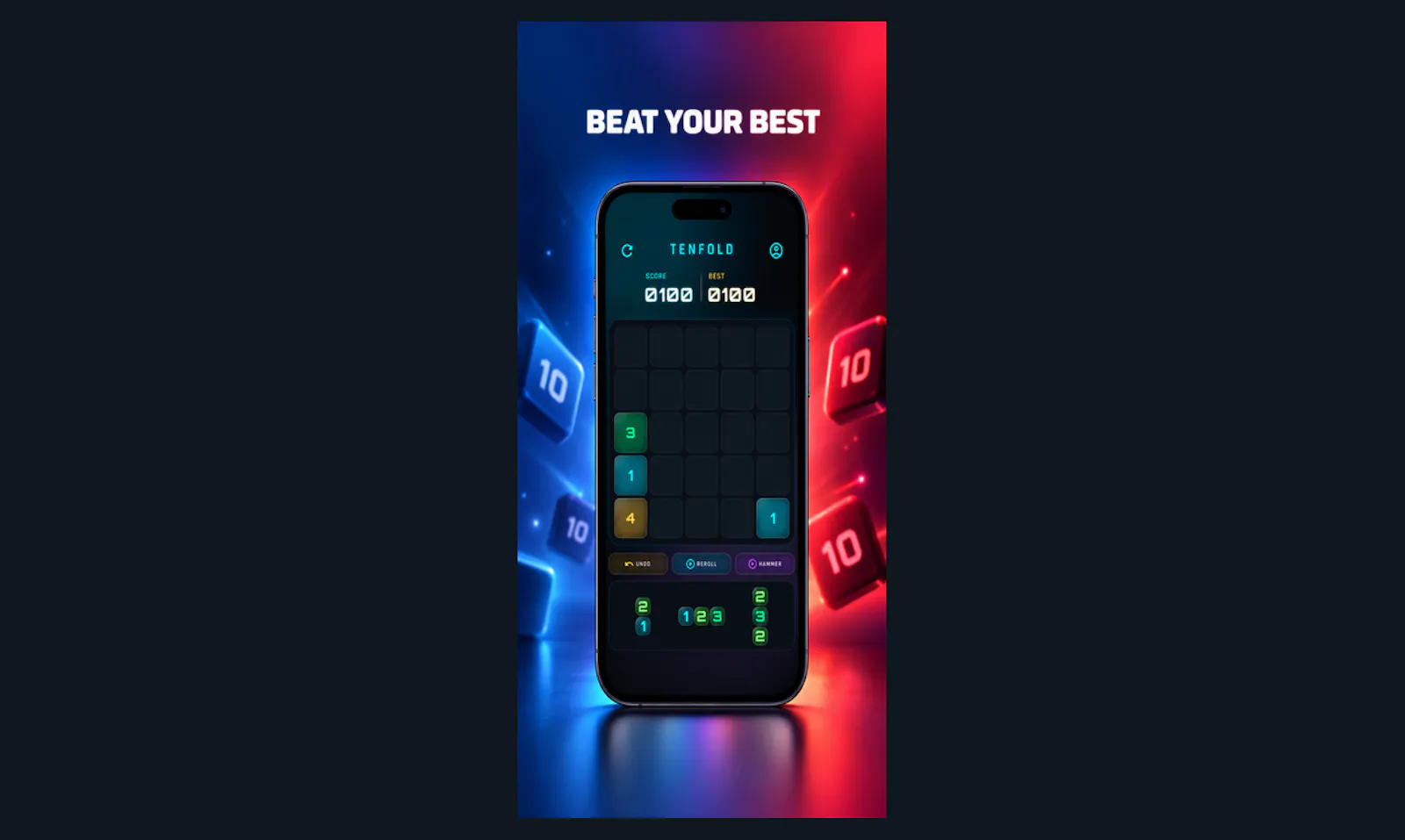 Tenfold: Number Puzzle screenshot 3