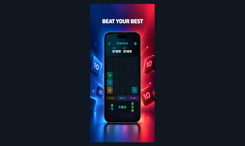 Tenfold: Number Puzzle screenshot 3