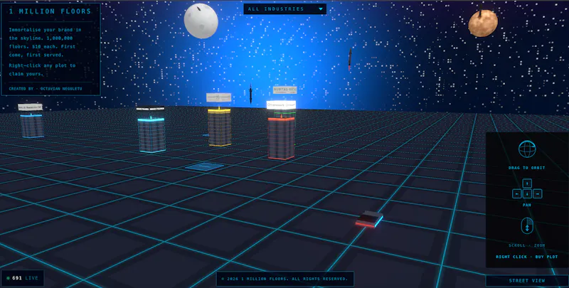 1 Million Floors - a 3D Digital City screenshot 2