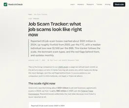 Real Job Check gallery image