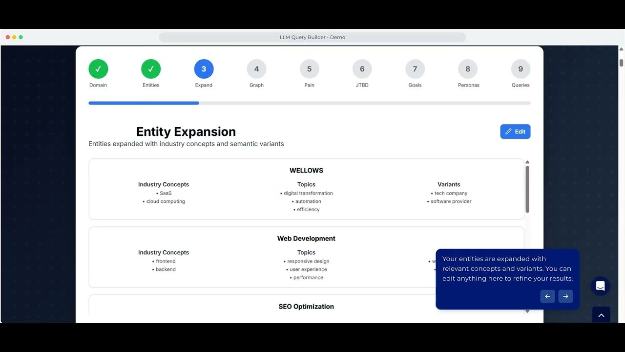 LLM Query Builder By Wellows gallery image
