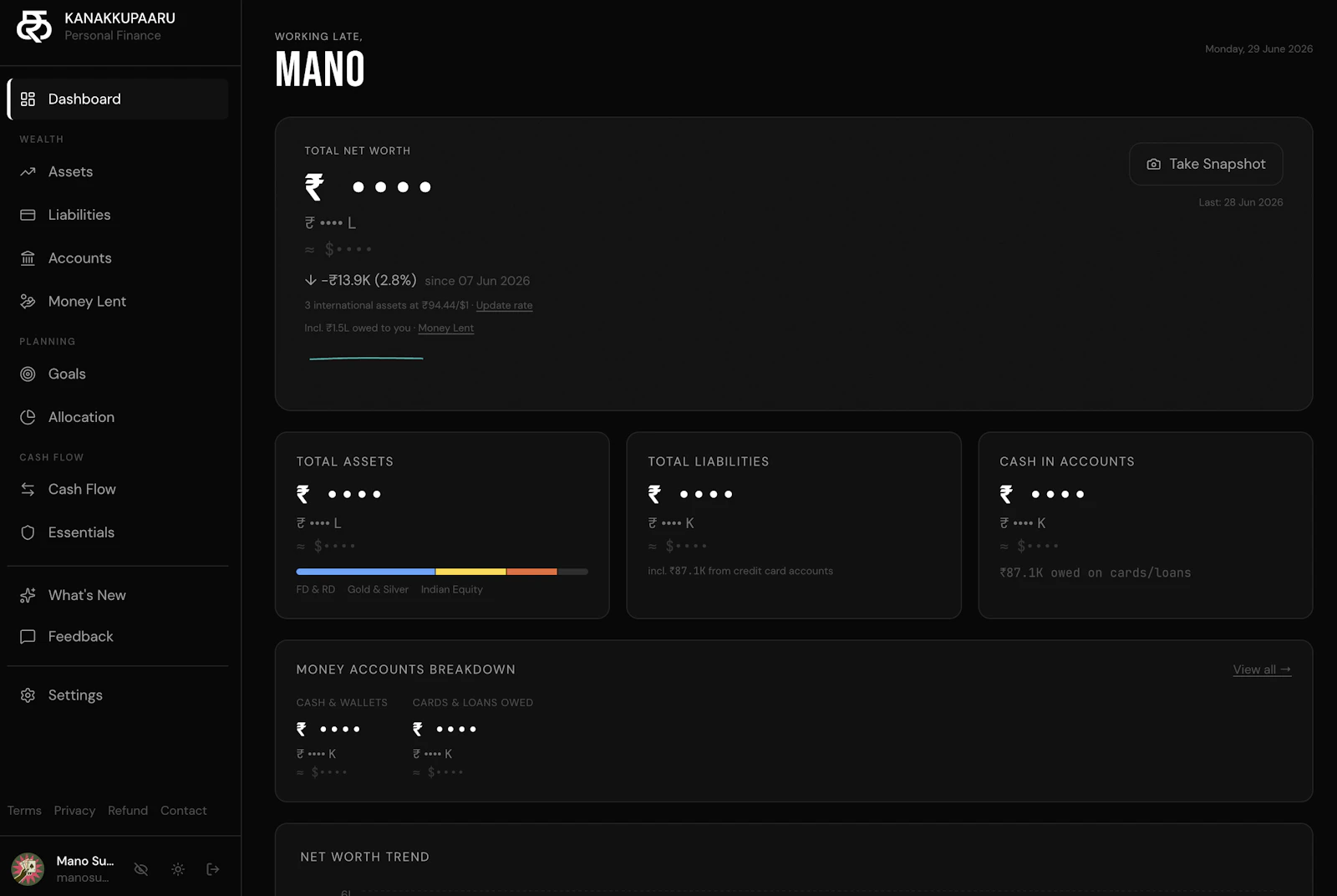 Kanakkupaaru.in screenshot 1