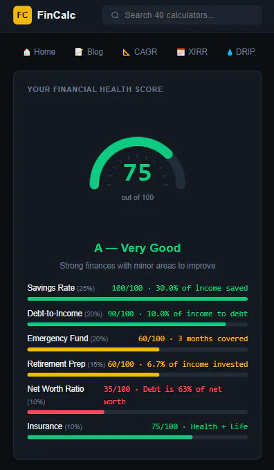 FinCalc gallery image