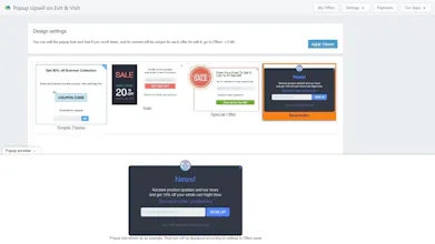 Popup Upsell on Exit & Visit gallery image