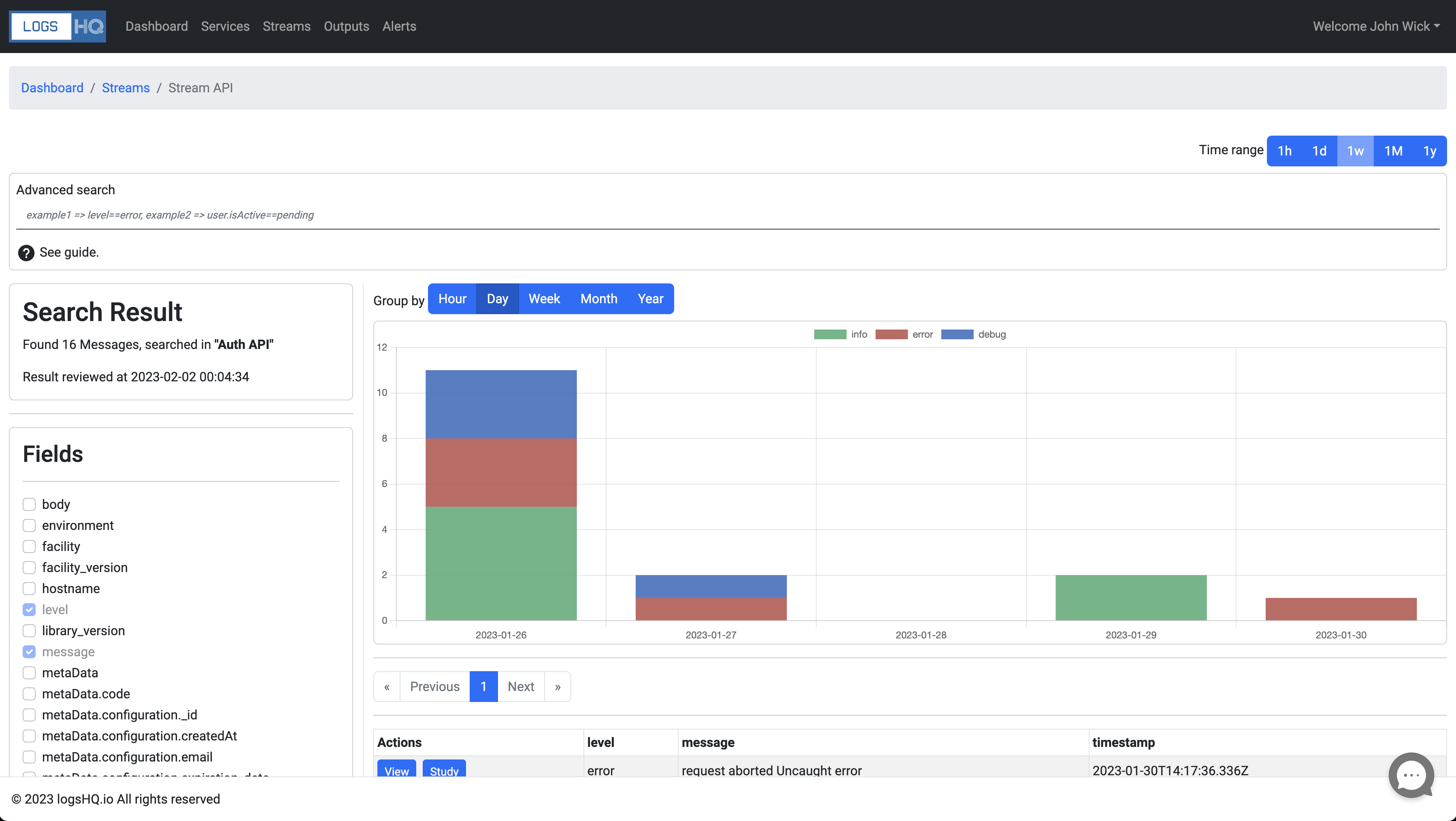 Logshq - Protokollverwaltung mit intelligenter Alarmierung und Archivierungskraft Medien 3