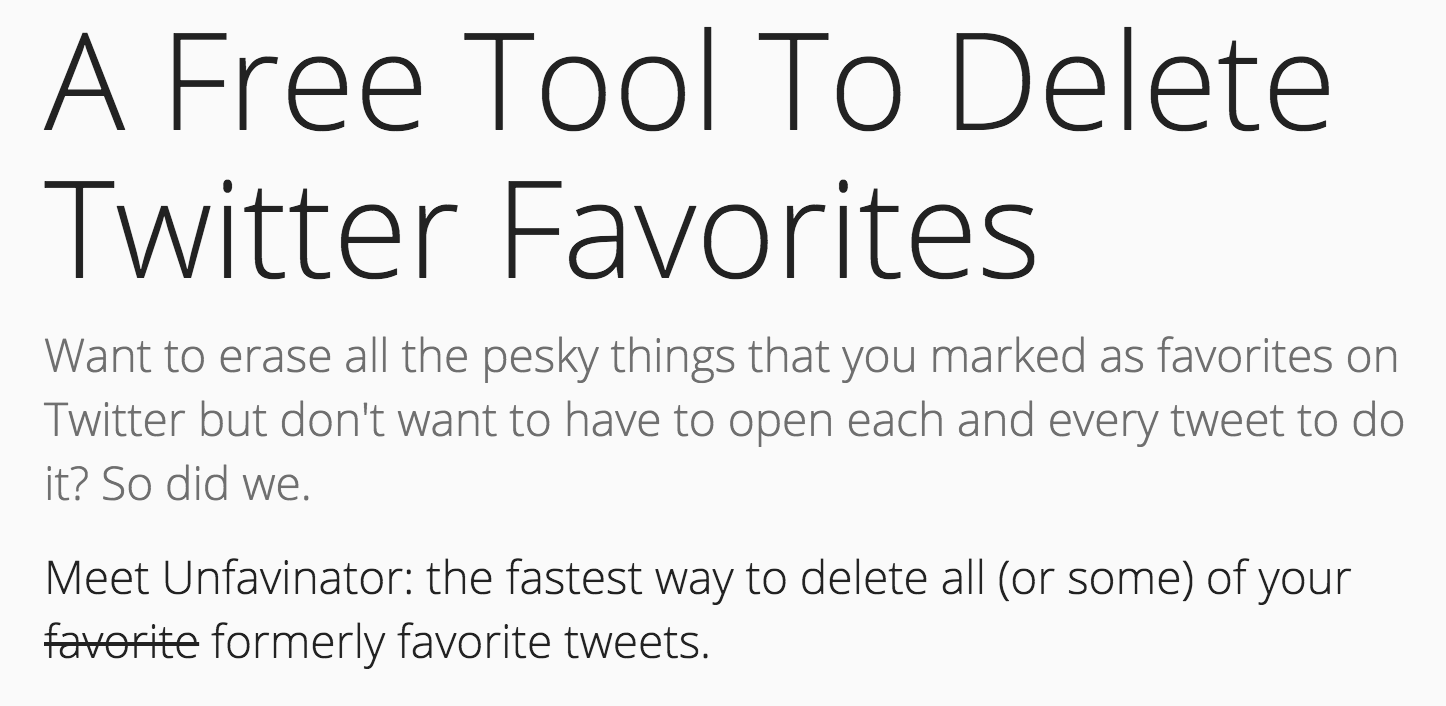 Unfavinator gallery image