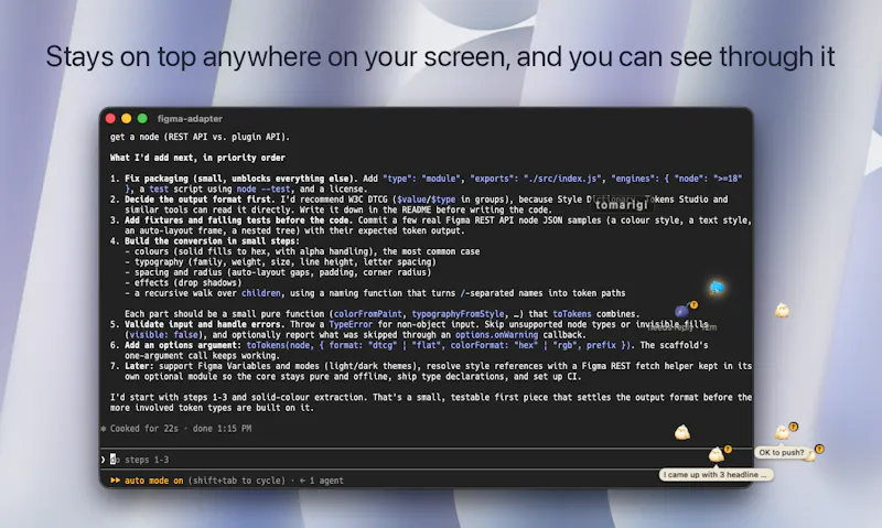 Tomarigi screenshot 1