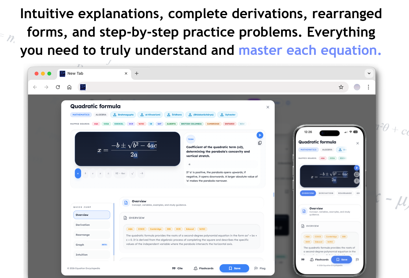 Equation Encyclopedia gallery image
