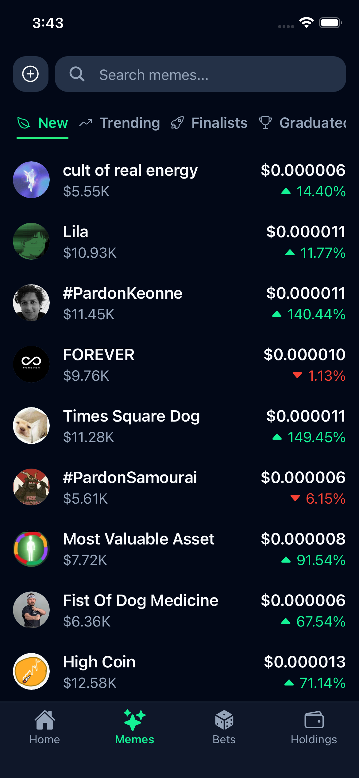 ChadWallet — Solana, all in one app! - Screenshot 2 showing product features and functionality