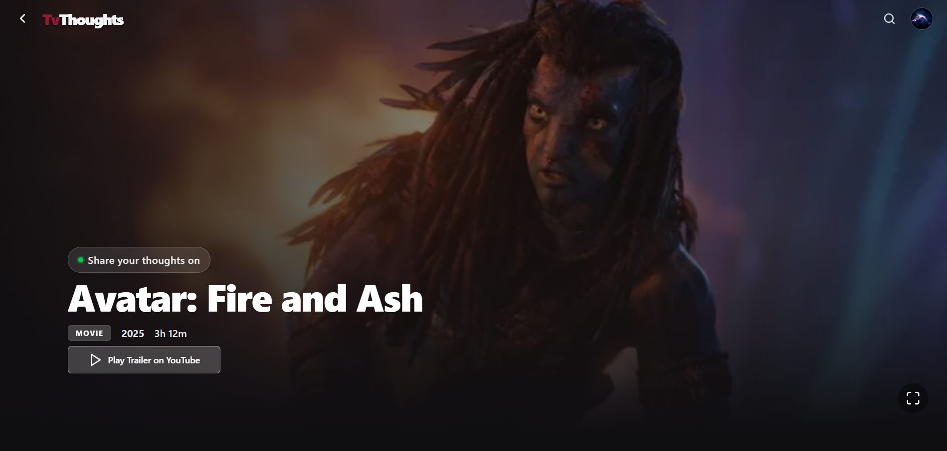 TvThoughts - Screenshot 3 showing product features and functionality