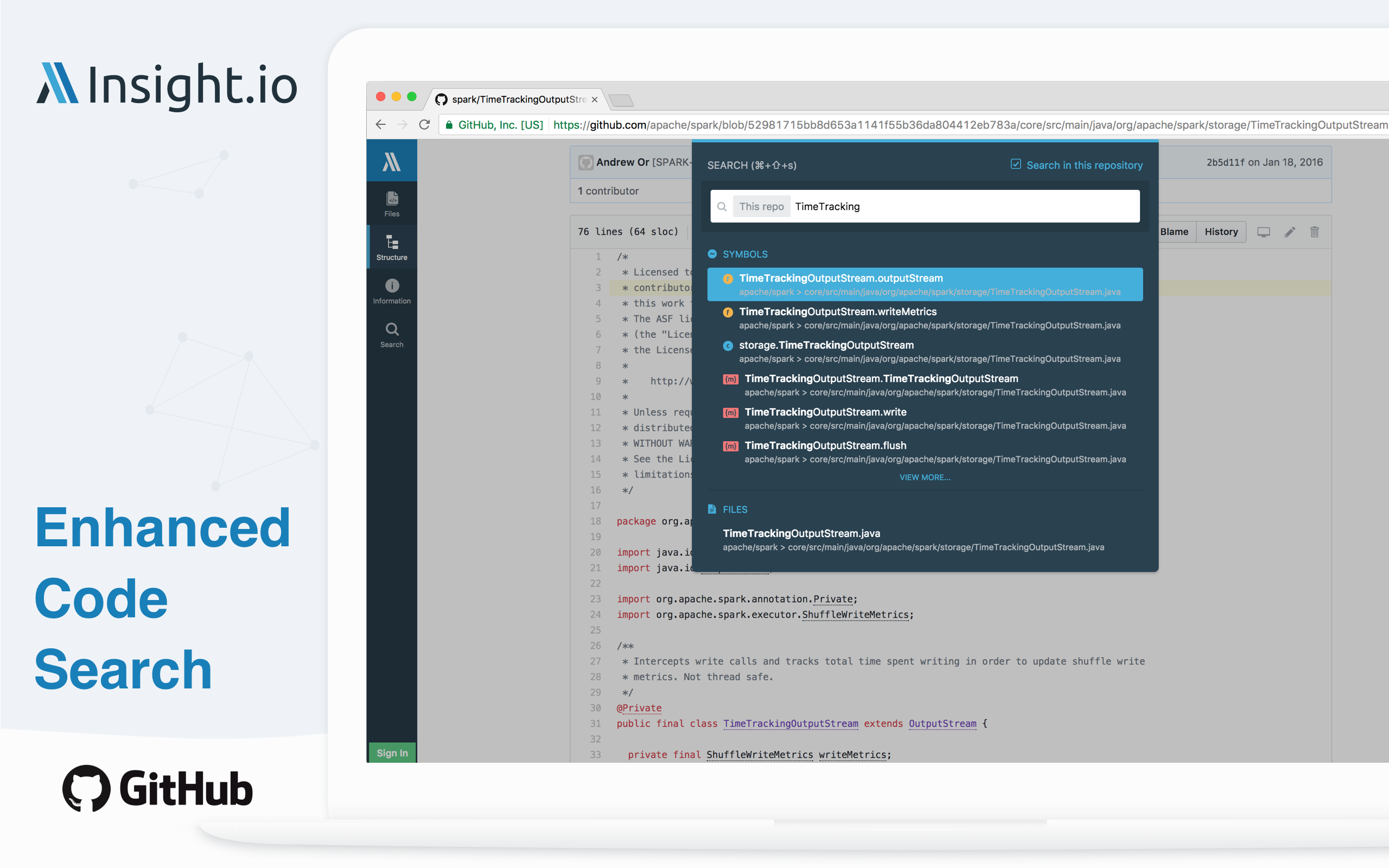 Insight.io for GitHub Image