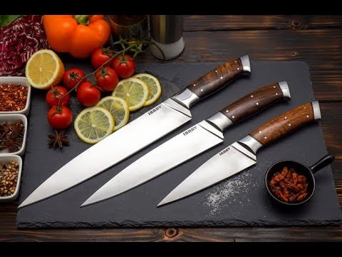 Ibrav D2 kitchen knives Set gallery image