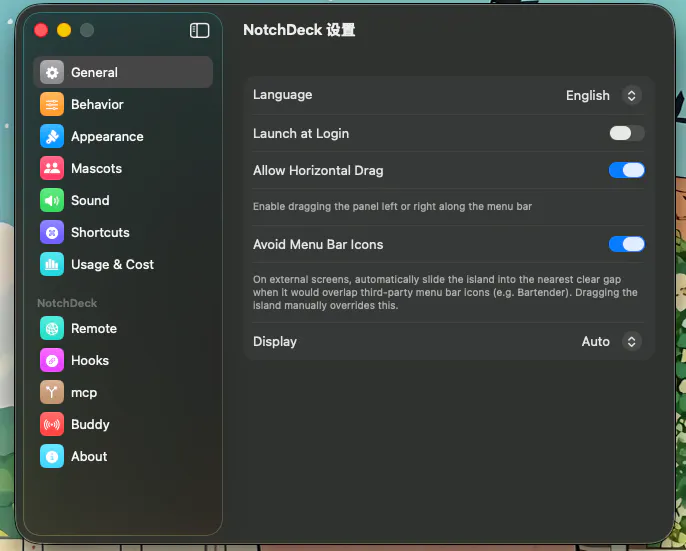 NotchDeck gallery image