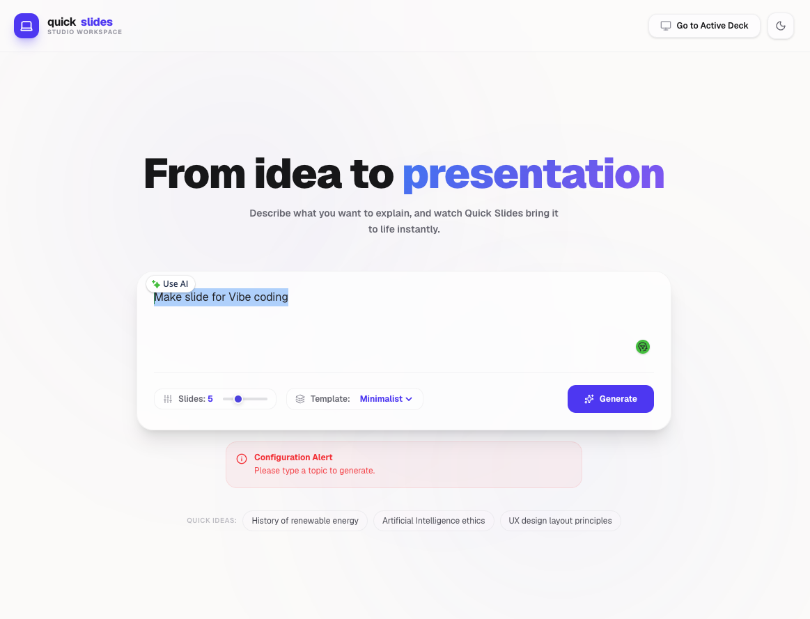 Quick Slides gallery image