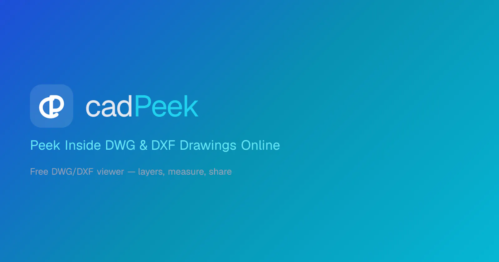 CadPeek screenshot 1
