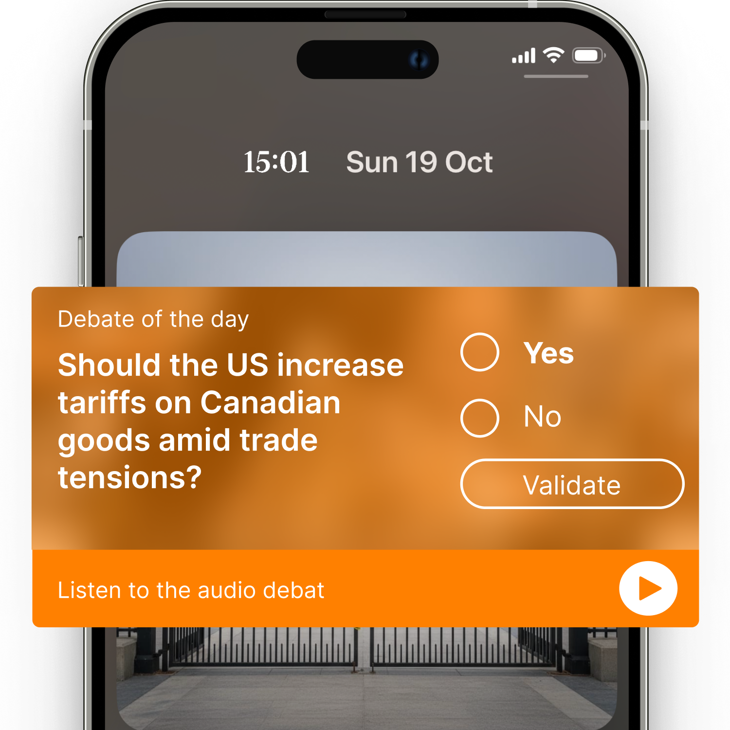 ARIA News - Screenshot 2 showing product features and functionality