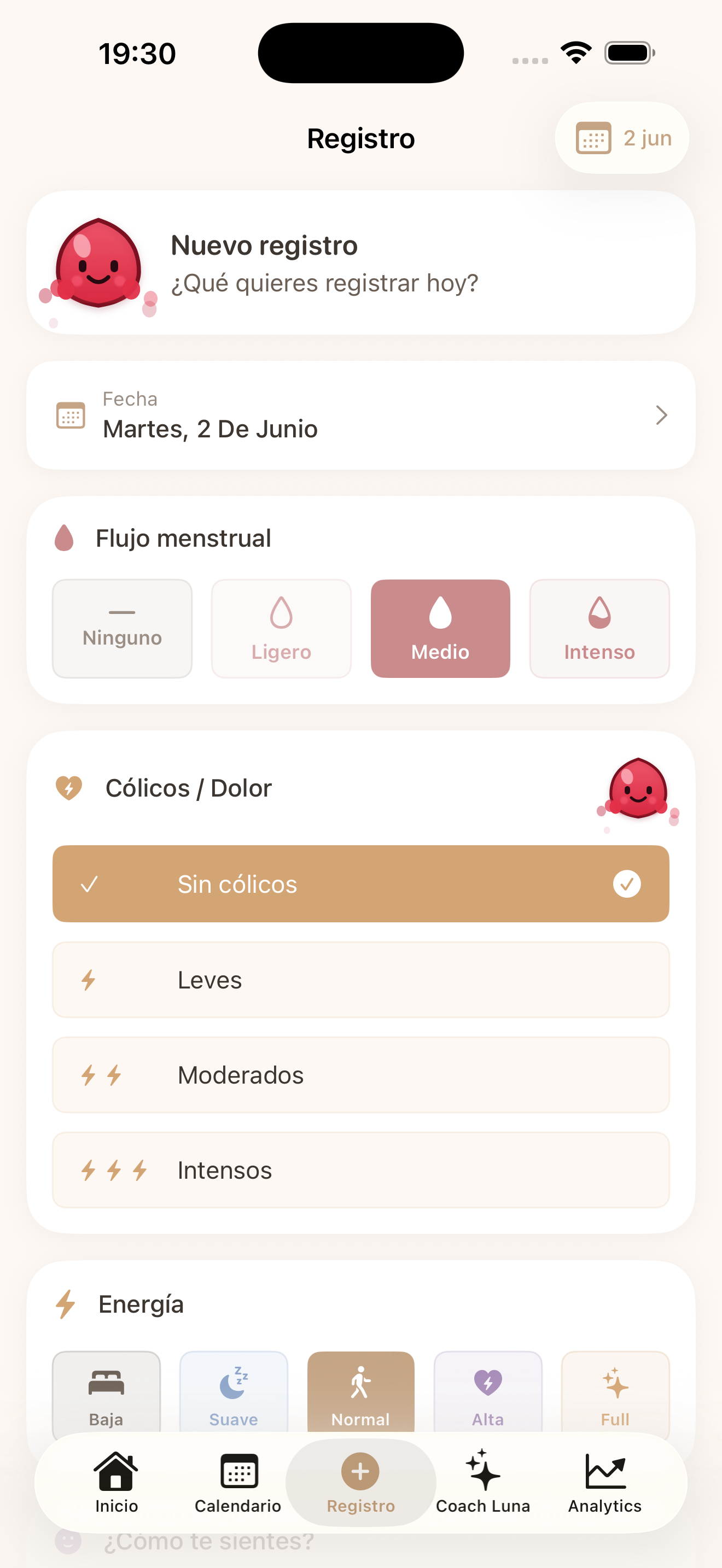 Puchica - period tracker private app  gallery image