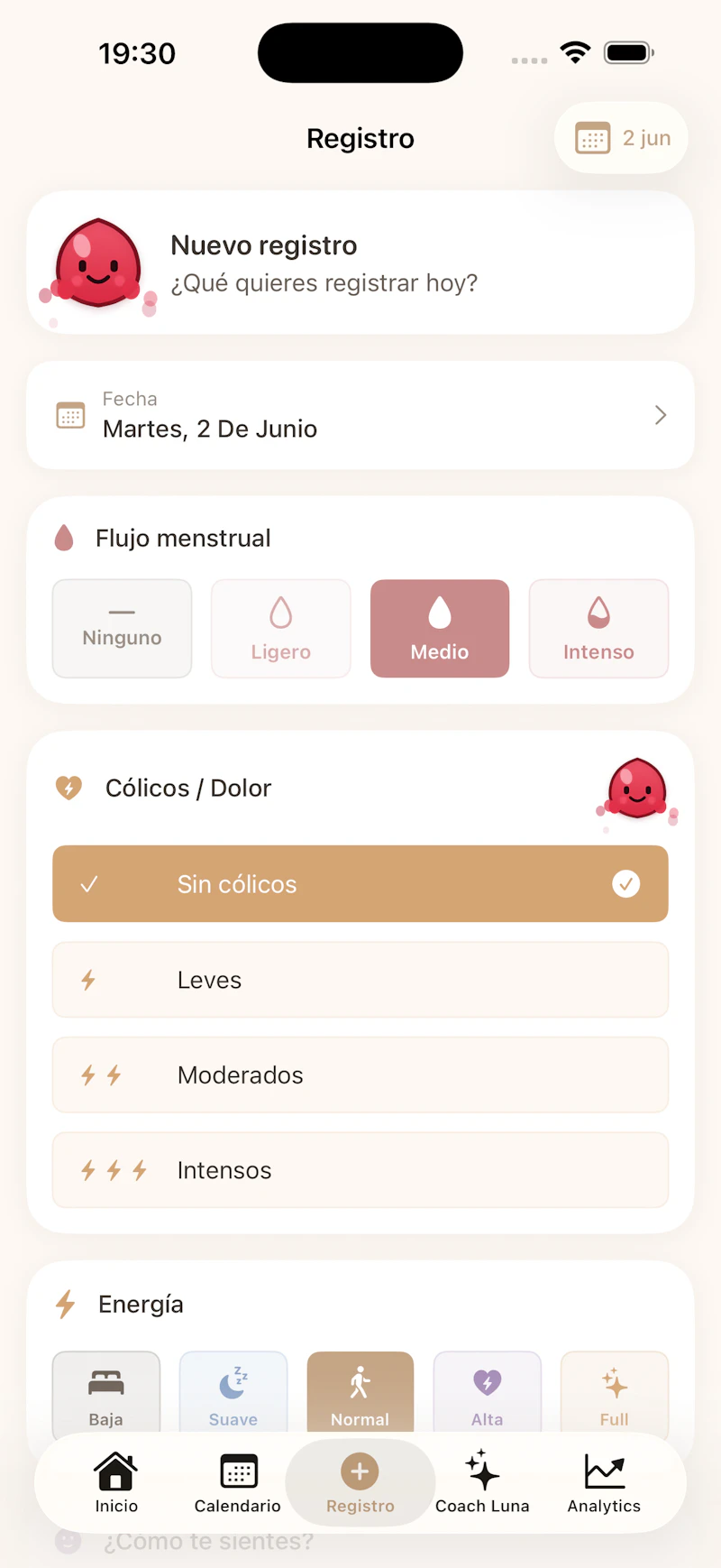 Puchica - period tracker private app  screenshot 7