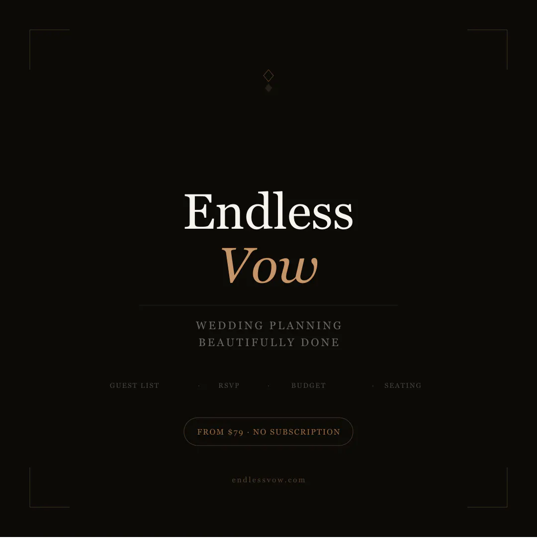 EndlessVow 제품 배너