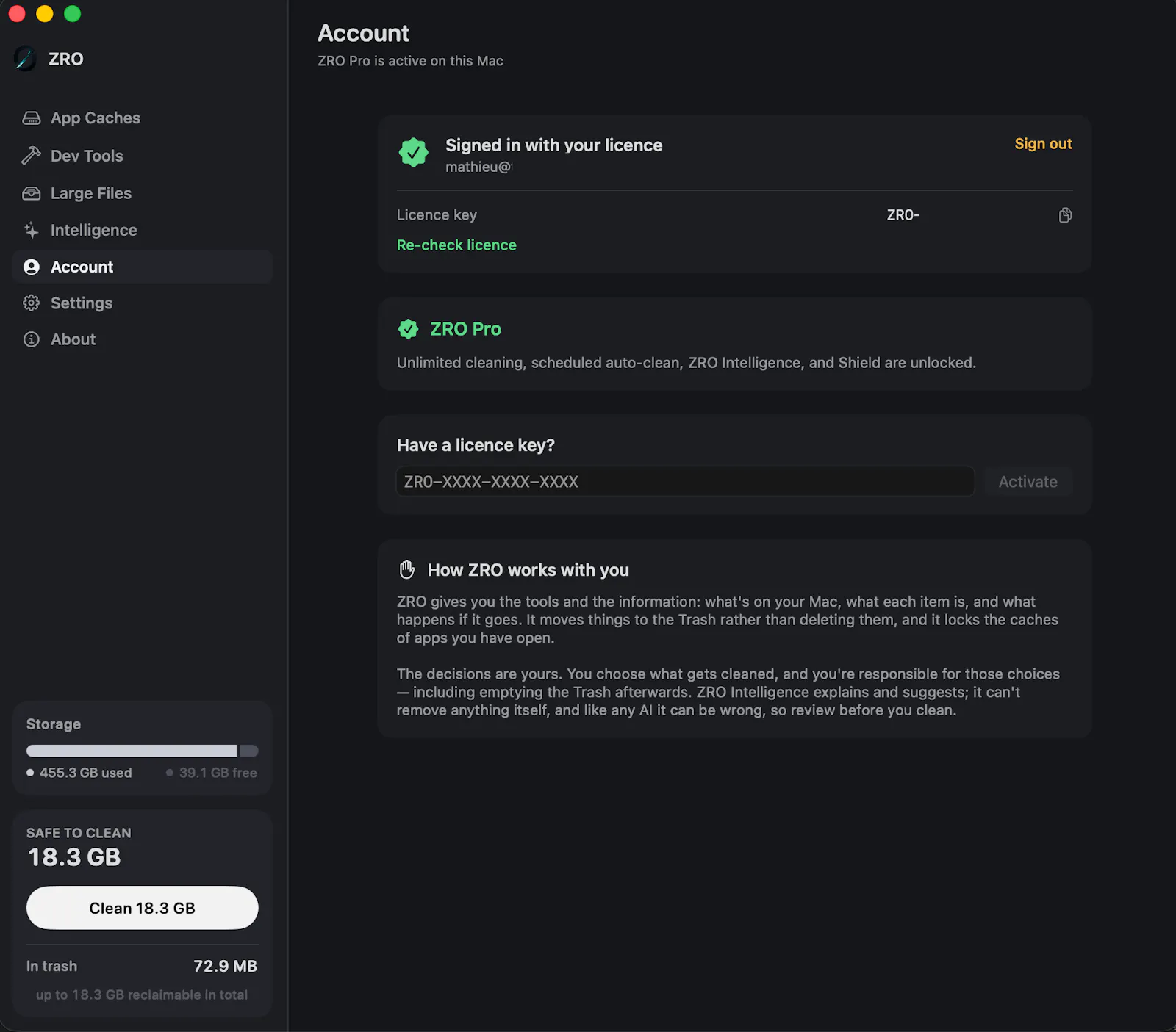 ZRO screenshot 3