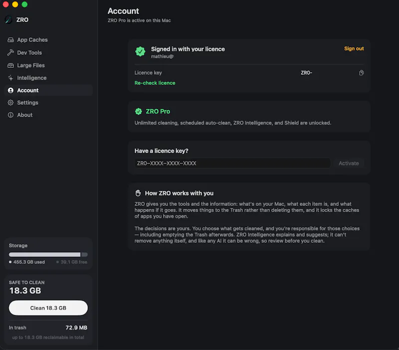 ZRO screenshot 3