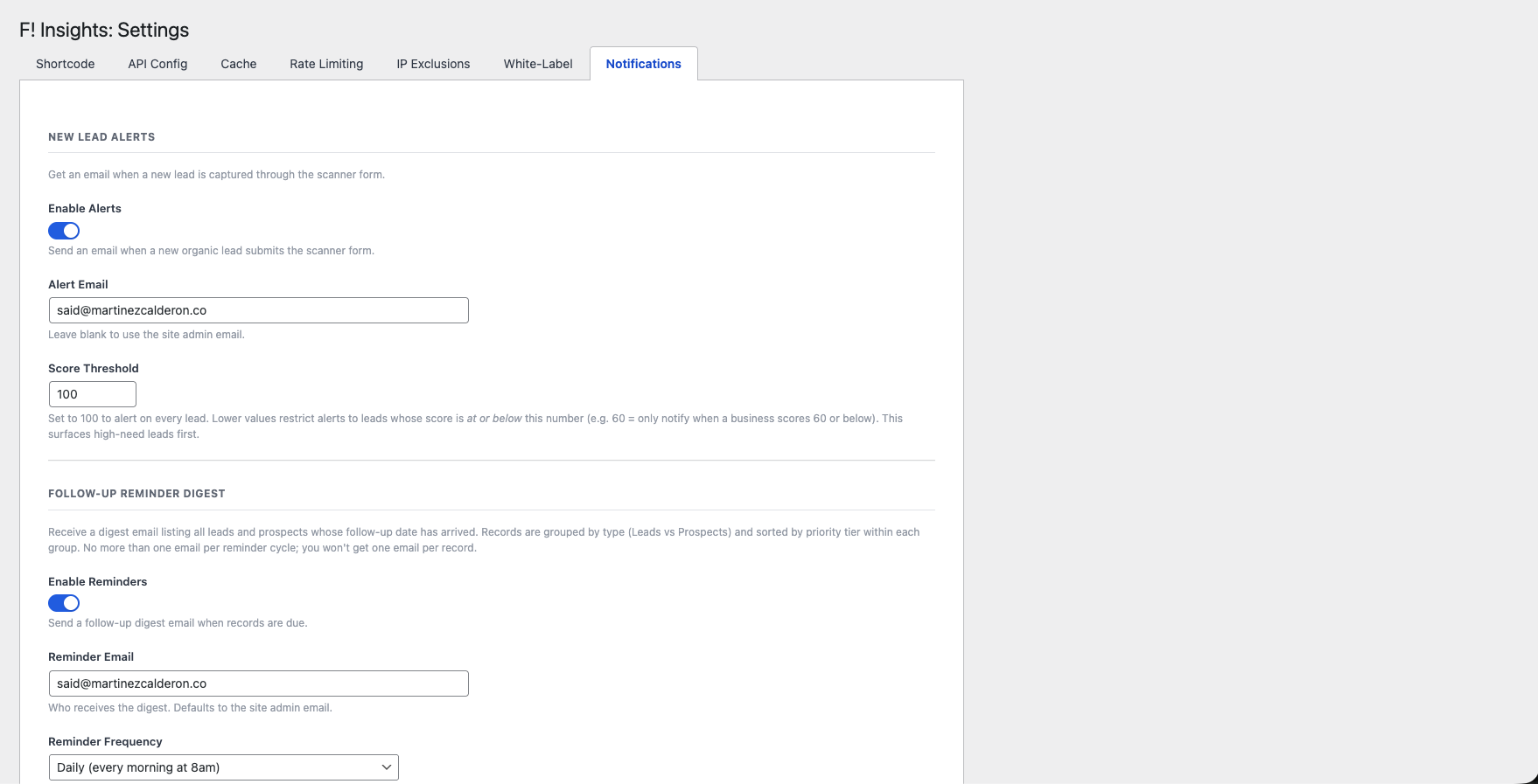 F! Insights, an SEO Intelligence Engine gallery image