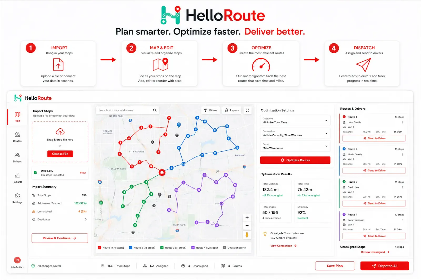 Routing software & last mile management screenshot 7
