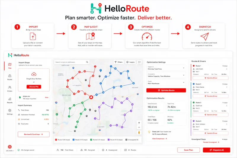 Routing software & last mile management screenshot 7