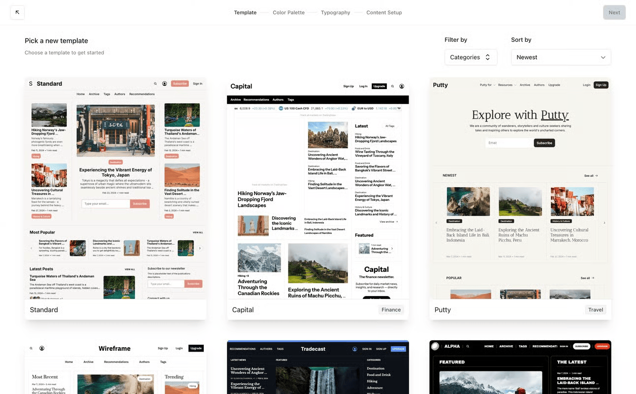 Mídia 2 de Um construtor de sites para todos - Sites bonitos e totalmente responsivos - nenhum código necessário.