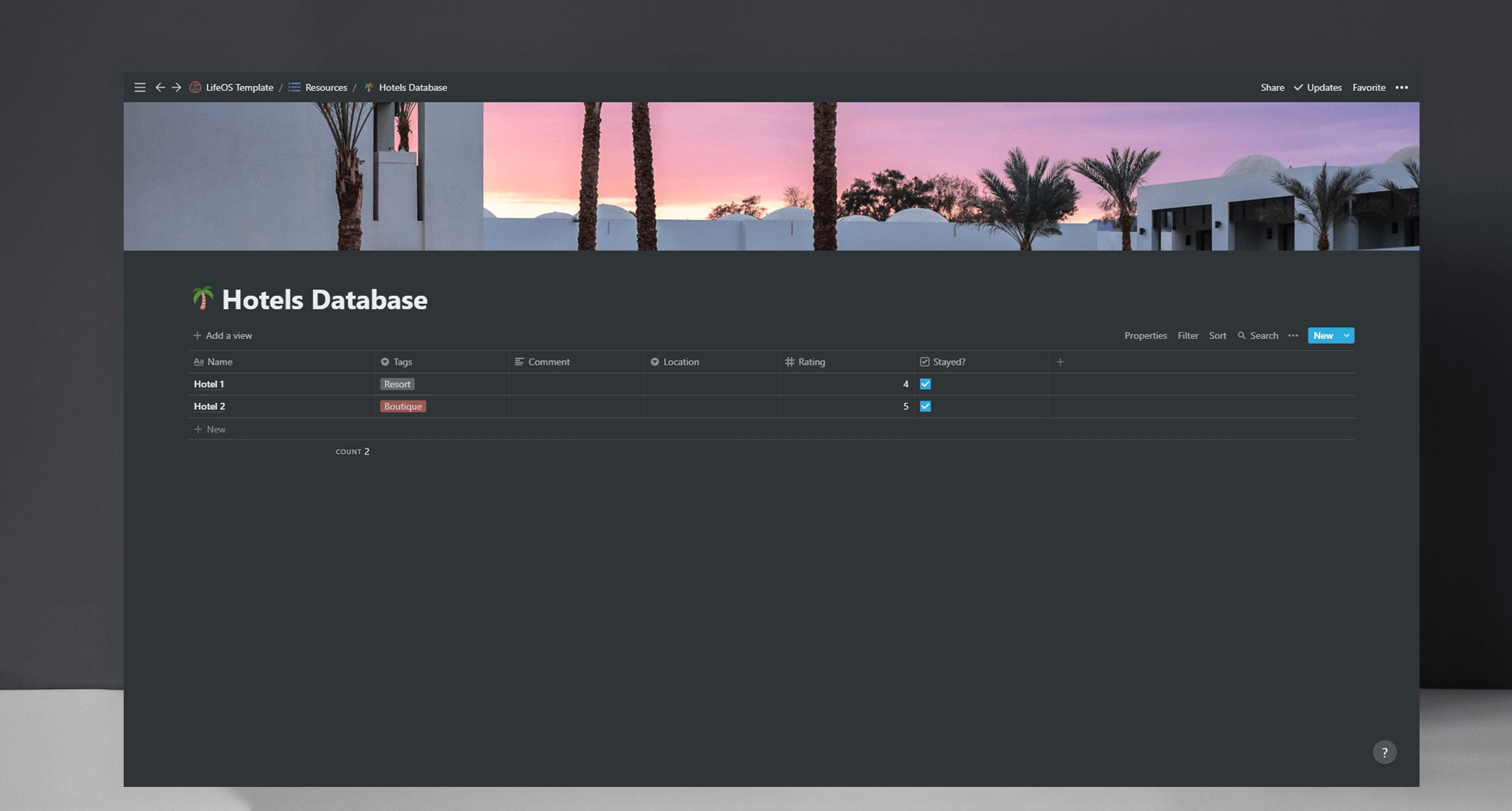 Notion Life OS media 6