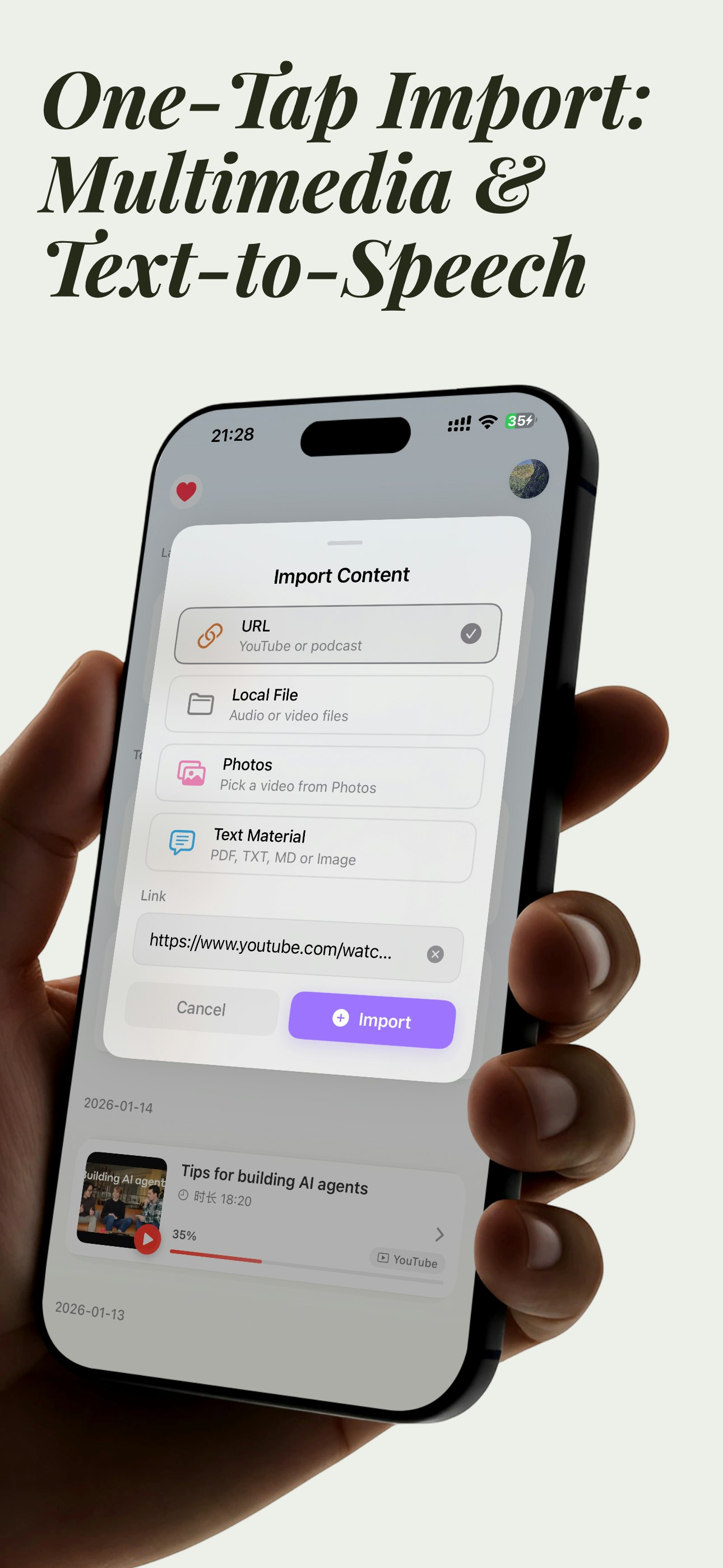 Reloop - AI Transcribe & Speak media 3