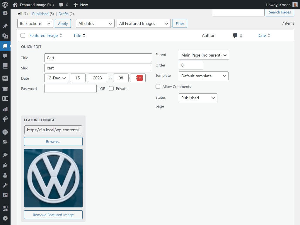 Media Imej Pilihan Plus - WordPress memaparkan gambar dengan Unsplash dan OpenAI dan CPTS 6