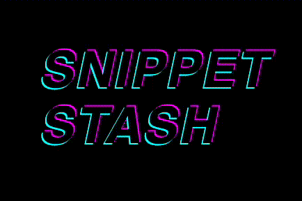 SnippetStash