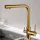Antique Brass Finish Single Handle Swivel Kitchen Tap T02001
