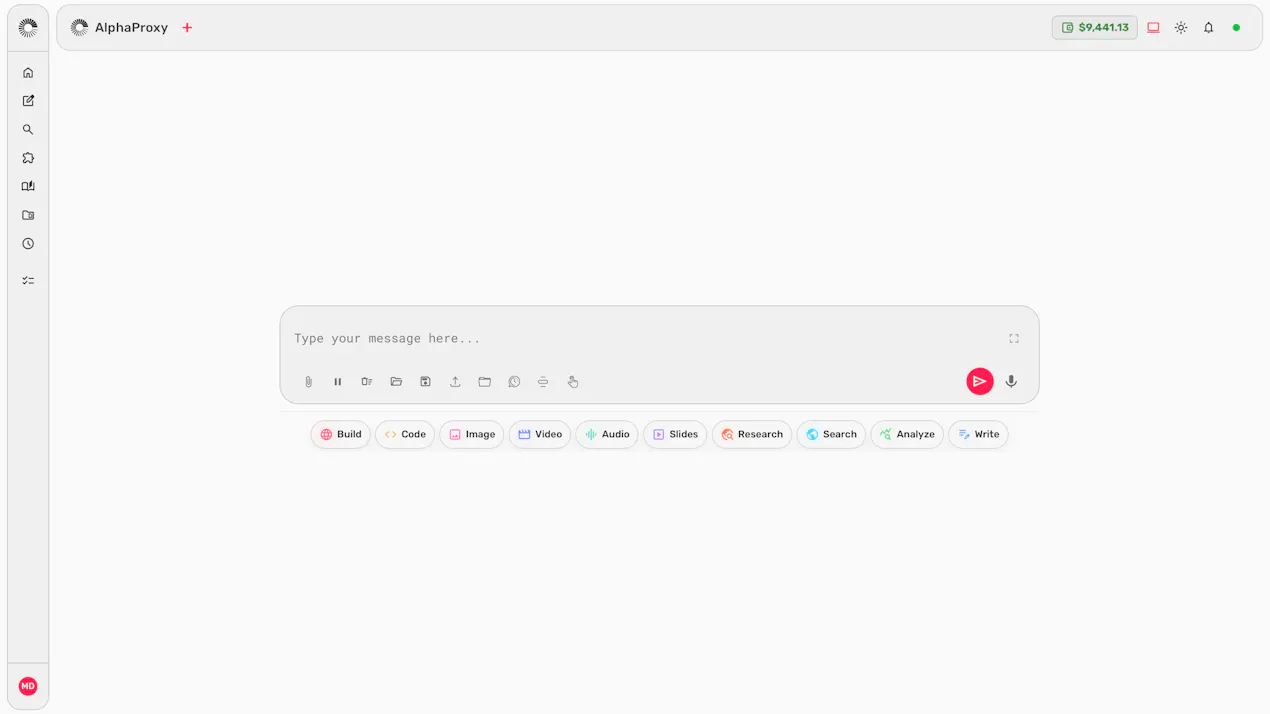 AlphaProxy.AI product