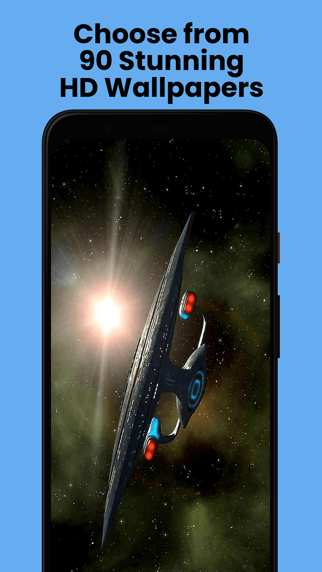 스타 트렉 우주 월페이퍼 - HD 배경 화면에서 Starfleet 최고의 선박을 탐험하십시오! 미디어 1
