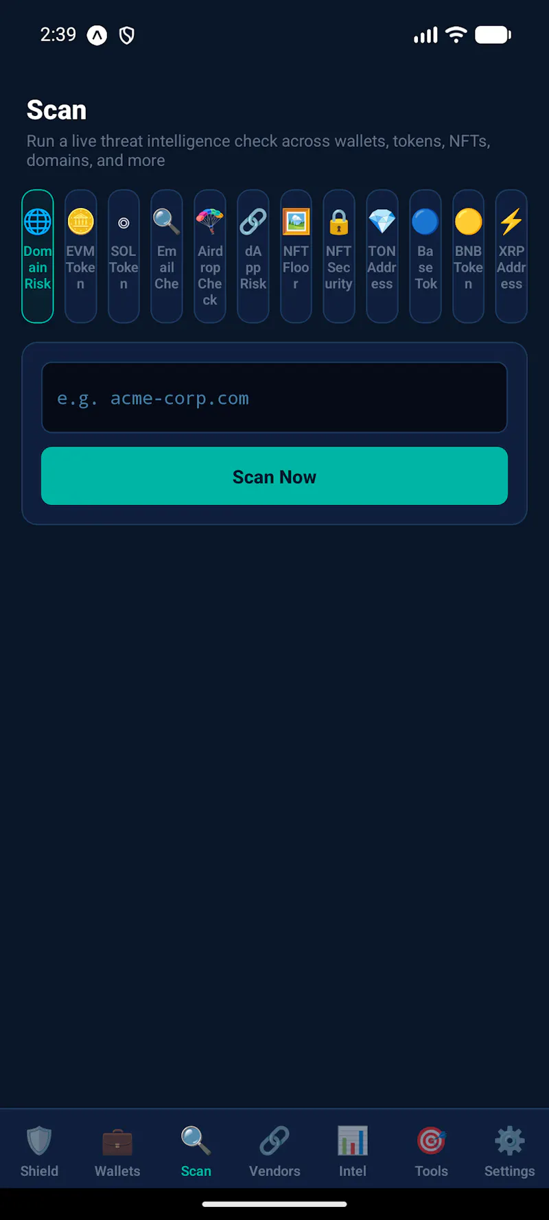Crypto Shield Mobile screenshot 2
