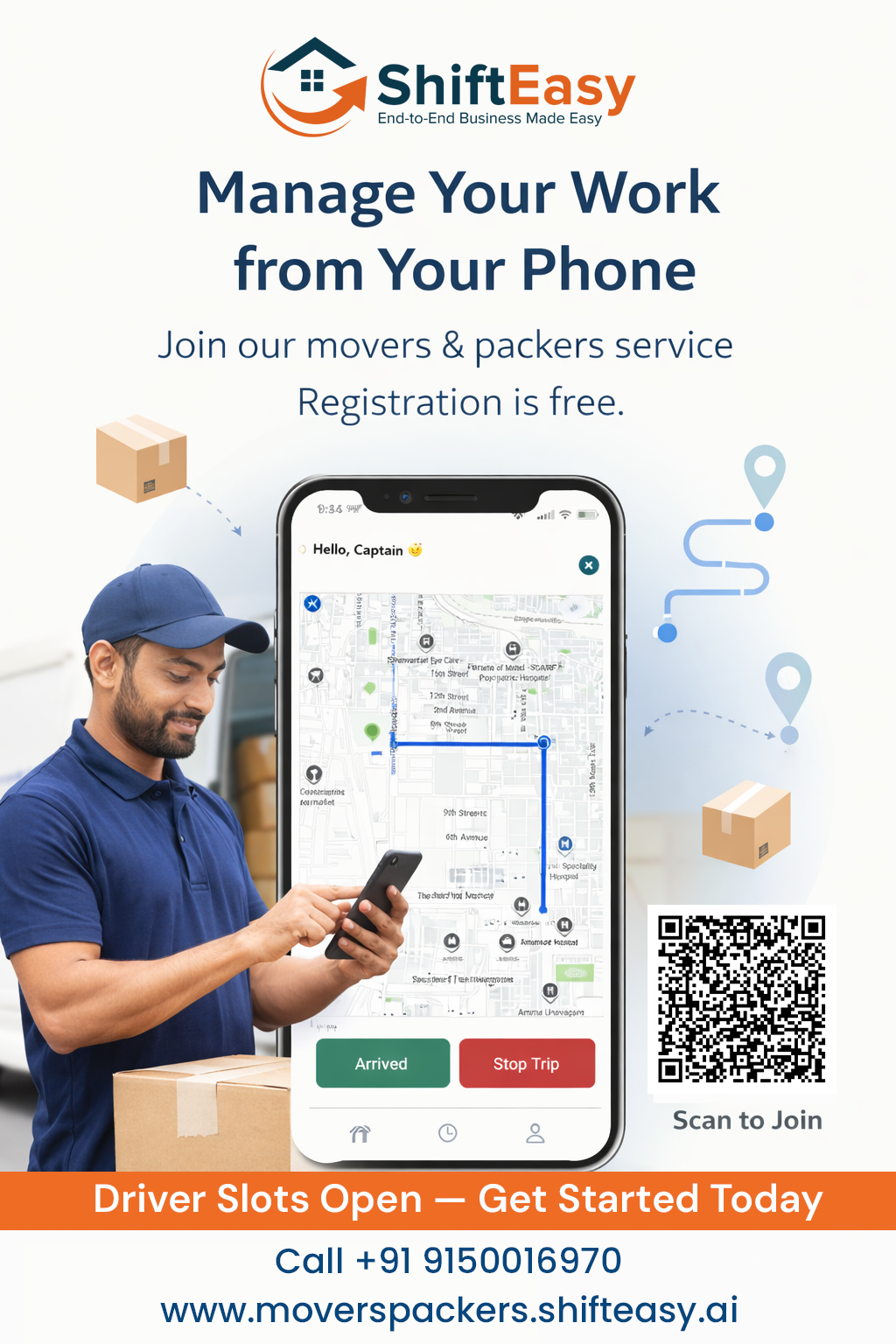 Shifteasy Movers & Packers App gallery image
