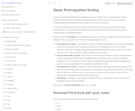 Dasar Pemrograman Golang Ebook gallery image