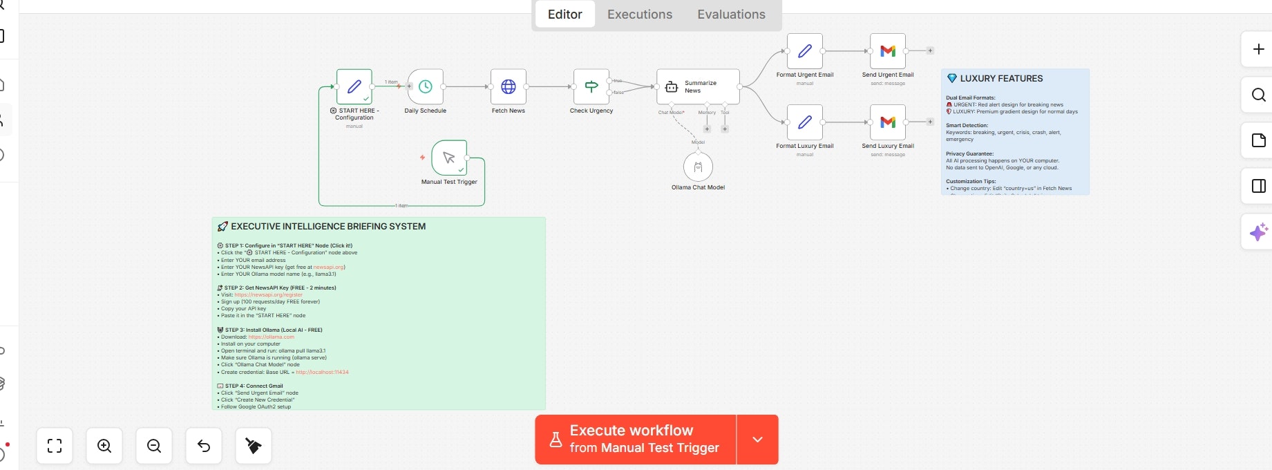 Private AI Executive Intelligence System gallery image