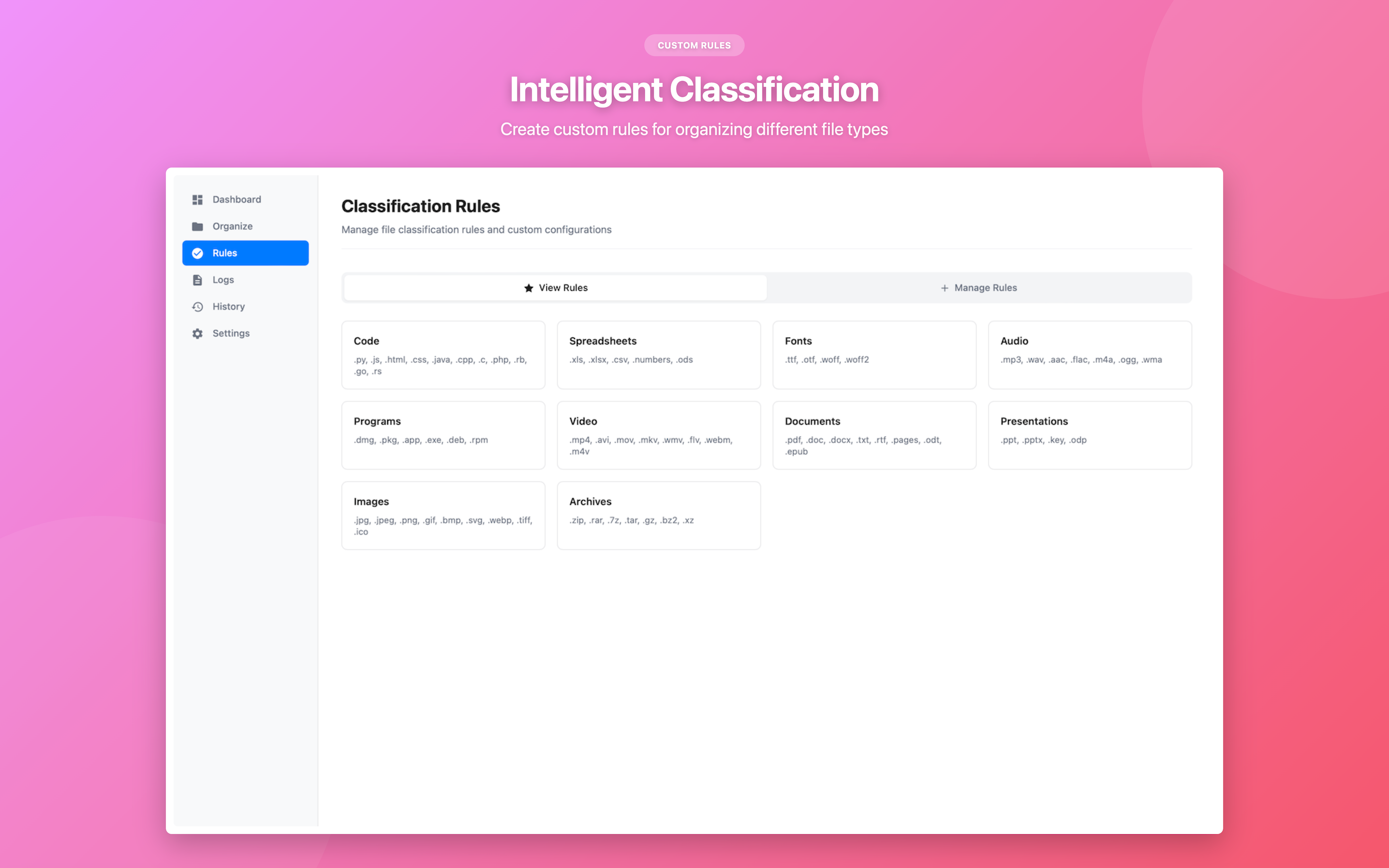 File Sortify - Screenshot 3 preview