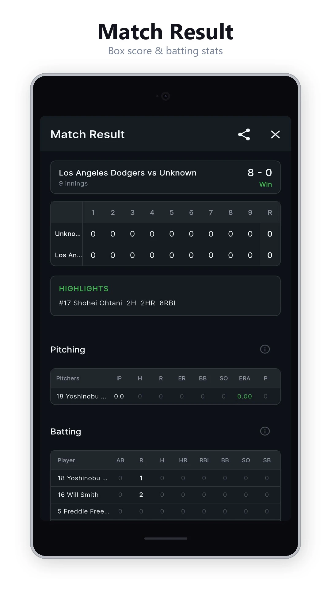 The Coach - Baseball Lineup screenshot 5